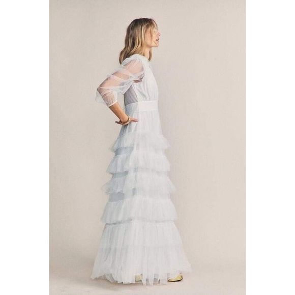 Free People LoveShackFancy Francoise Gown - Picture 8 of 12